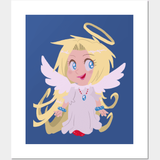 Blond Angel Girl Posters and Art